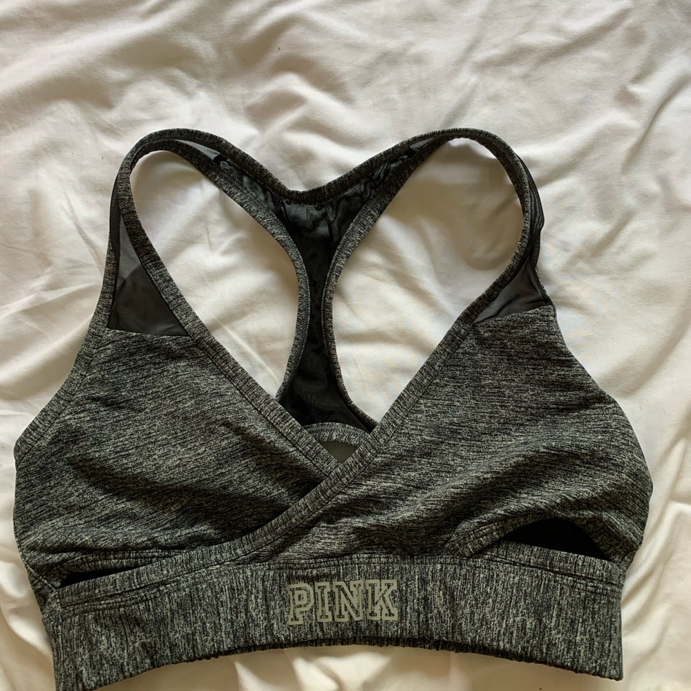 victoria secret pink sports bra🤍🌟